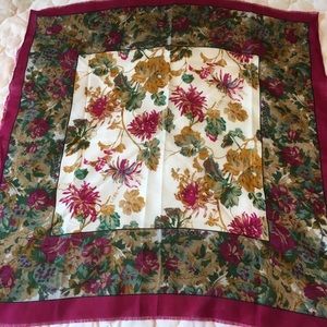 Challis by Berkshire Jewel tone scarf